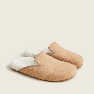 J. Crew‎ NWT Pacific Sherpa-Lined Felt Clogs